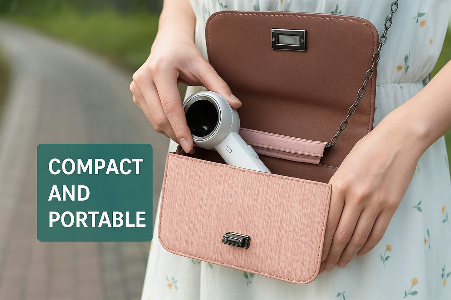 G-DRONIQ Powerful Winds Turbo Fan - 5 Speed LED Display Portable Fan