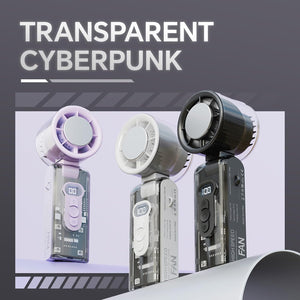 G-DRONIQ Portable High Speed Turbo Fan – LED Light & Ice Cooling Plate