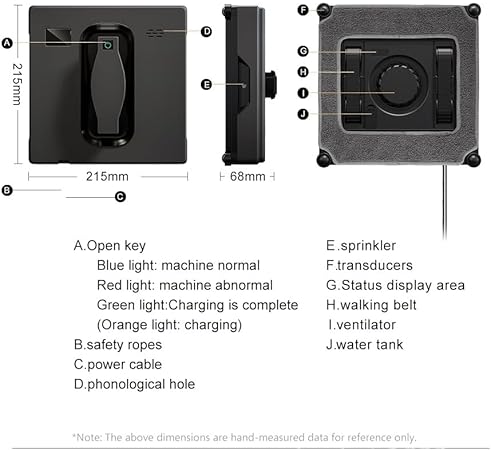G-DRONIQ Auto Bi-Directional Glass Cleaning Robot – Remote Control