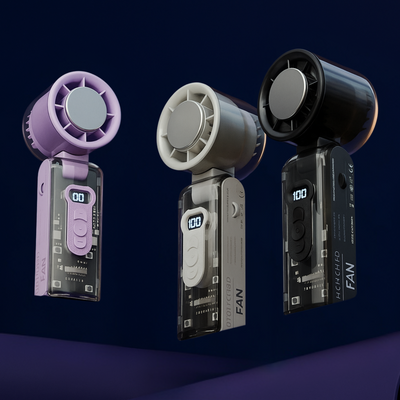 Handheld Ice Cooling Fan