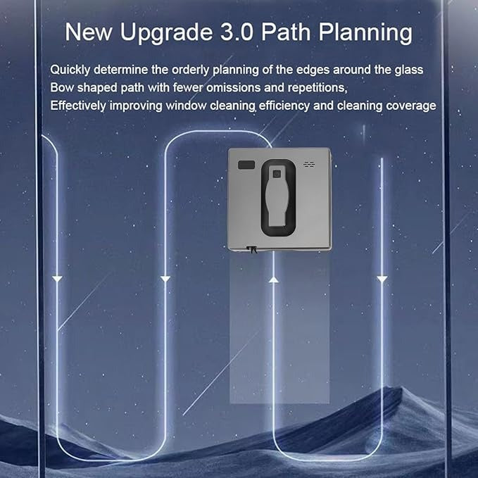 G-DRONIQ Auto Bi-Directional Glass Cleaning Robot – Remote Control