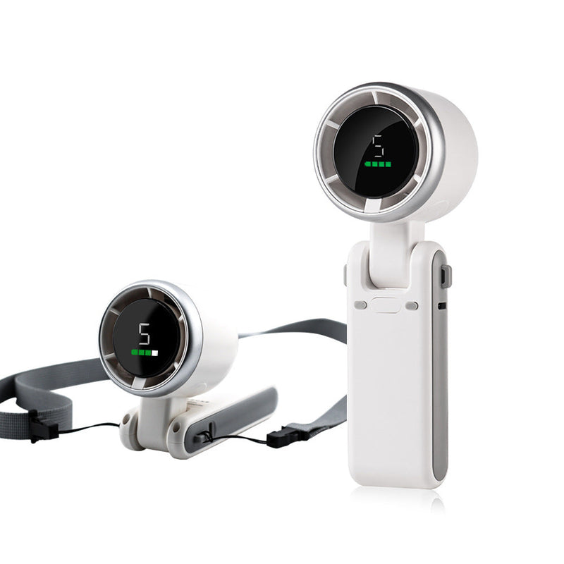 G-DRONIQ Powerful Winds Turbo Fan - 5 Speed LED Display Portable Fan