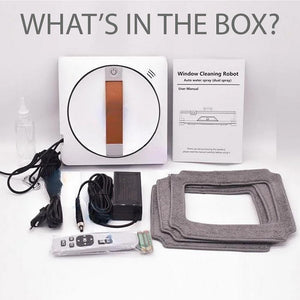 G-DRONIQ Auto Sprinkler Smart Glass Cleaning Robot - App & Remote Control